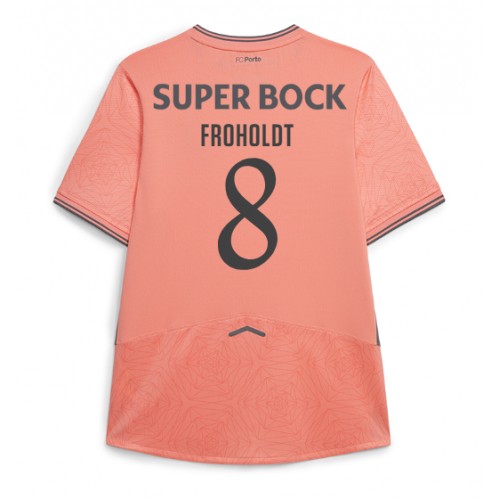 Porto Victor Froholdt #8 Gostujuci Dres 2025-26 Kratak Rukav